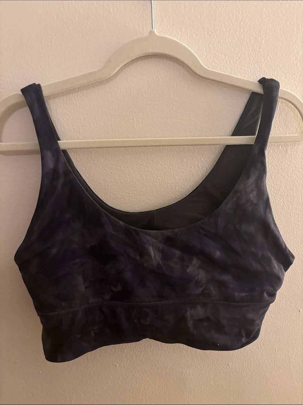 Lululemon Reversible Space Dye & Gray Sports Bra size 12